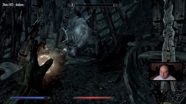 TES Skyrim: SE [NA MODACH] #20 - Obóz przy wyschniętym potoku - Zagrajmy смотреть онлайн