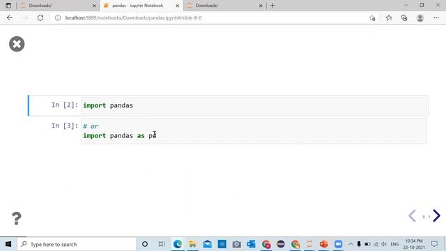 How to Import Pandas Library | Pandas Tutorial | Pandas