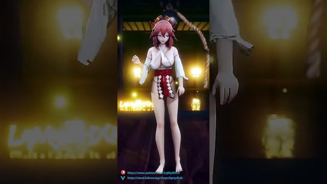 mmdr18 Yae Miko #mmd #r18 #mmdr18