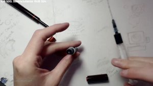 Refilling the rapidograph / дозаправка рапидографа