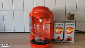 Bosch Tassimo Coffee Machine - Making a Jacobs Monarch
