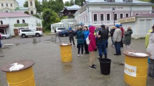 Экскурсия в Плёс. Дождь не стал преградой. 01.07.2023г.