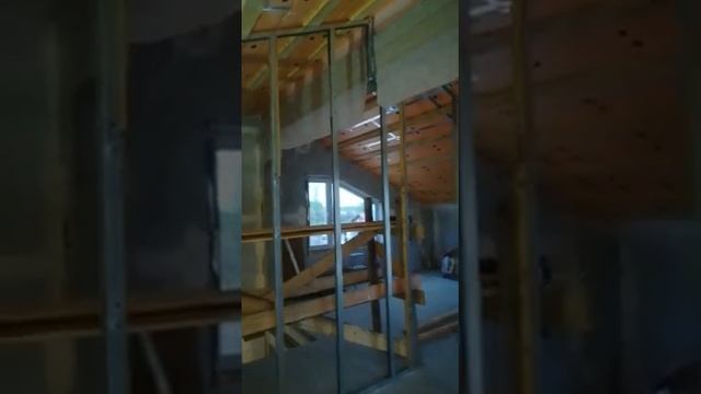перегородки на мансардном этаже своими руками смотреть онлайн