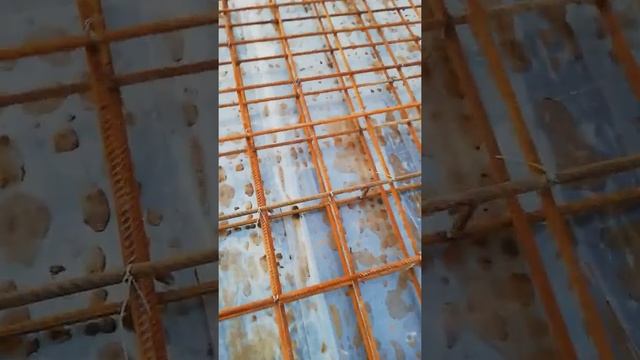 Как вяжется арматурный каркас перекрытия ? смотреть онлайн