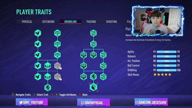 THE BEST *UPDATED* COMPETITIVE CAM BUILD ON FIFA 21 PRO CLUBS.....11 vs 11 (Tips/Traits) смотреть онлайн