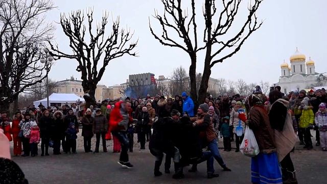Поцелуйная игра "Вишня". Царскосельская масленица.