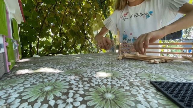 Делаю мой КСК у бабушки и дедушки/ лошади Шляйх/ Schleich смотреть онлайн