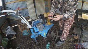 Залил 3л в редуктор Нева Мб23