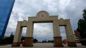 Площадь Мира г Красноярск июль 2022г