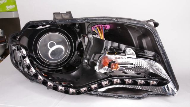 Audi A4 B8 Xenon - How to assemble the Headlight (all components step by step)