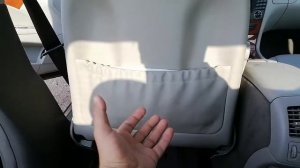 Как снять подголовник мерседес w211
