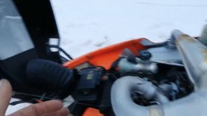Абзор снегохода Arctic Cat 700 кроссфире.