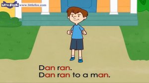 Word Family _an | Word Families 3 | Dan Ran | Phonics | Little Fox | Animated Stories for Kids