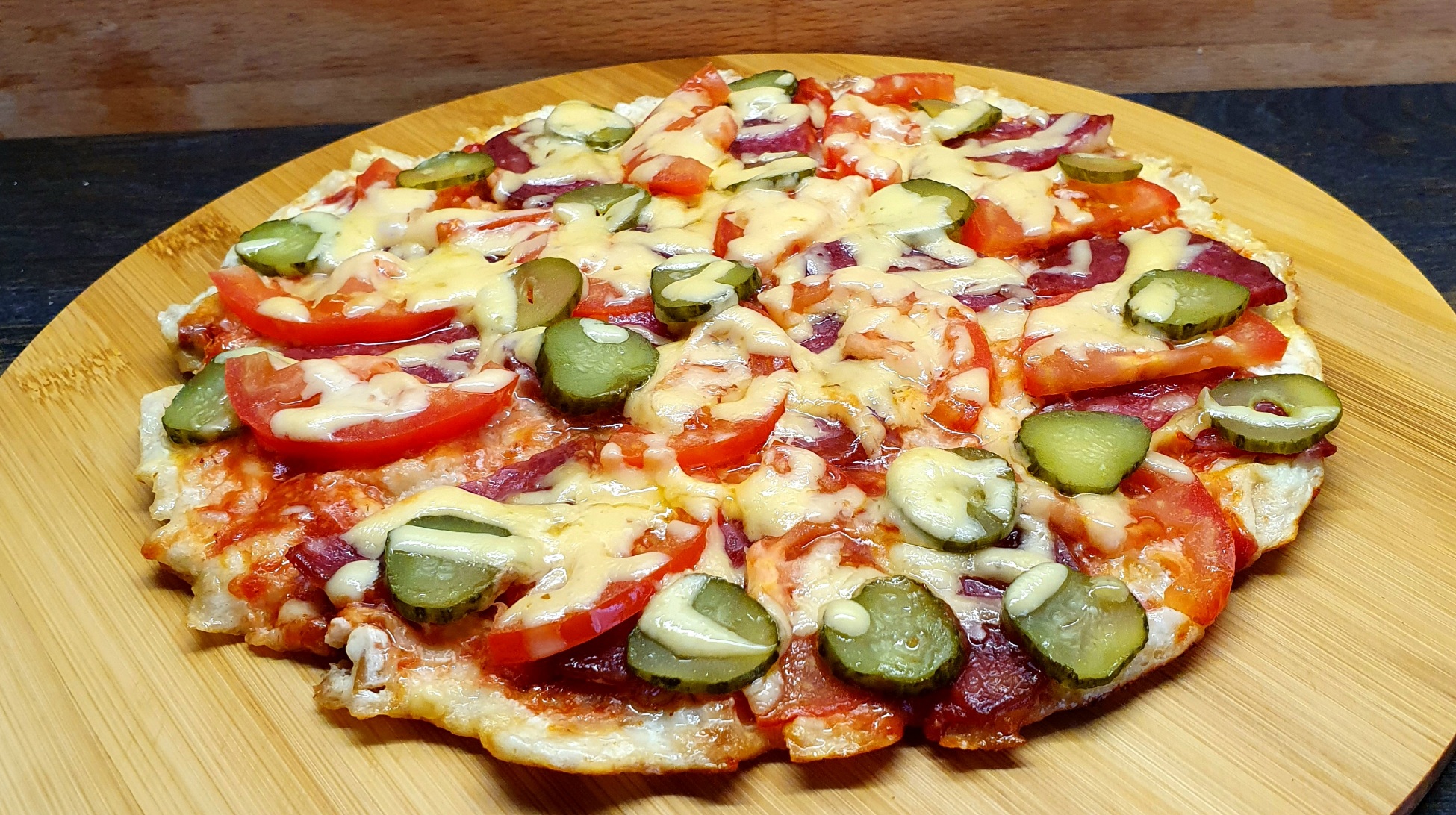 пицца из лаваша в духовке фото 69