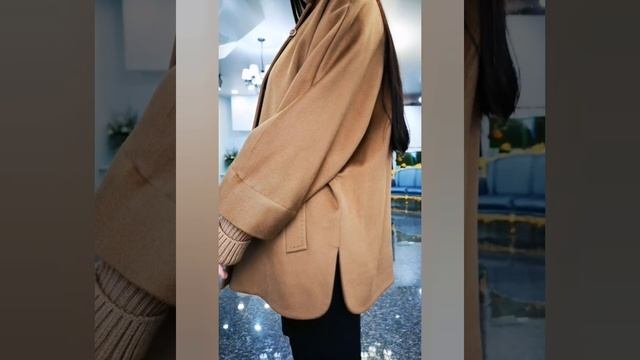 82 Пальто женское из кашемира