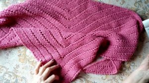 Бактус спицами из пряжи Ализе Ланаголд 800//мягкий,тёплый и классный ?