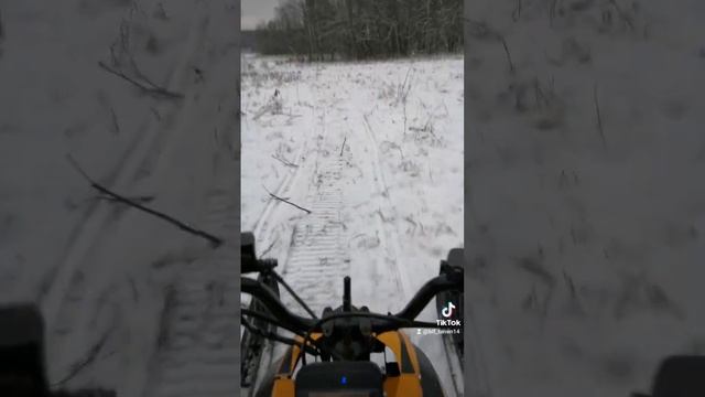 динго 125, по первому снегу. смотреть онлайн