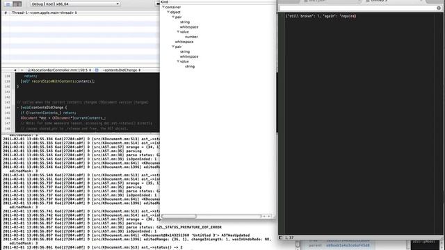 Preliminary demo of Kod's new AST-based text parser смотреть онлайн