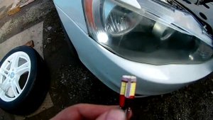 Установка 17" дисков на Lancer x