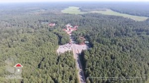 Аэросъемка Беловежская пуща (Беларусь)/Belovezhskaya Pushcha National Park (Belarus)