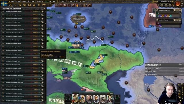 HOI4 MOD: OLD EUROPE 1300 - SWEDEN - EMPEROR OF MONEY - THE WORLD IS MINE! END #3 смотреть онлайн