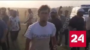 Кадры с места массовой драки в Дагестане показала полиция - Россия 24 