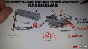 Как правильно заменить масло в автомате и вариаторе. Просто о сложном