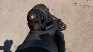 Как снять стартер nissan almera tino 2.2