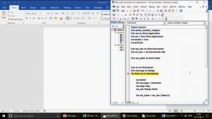 Learn Excel - Video 507-  VBA - How to paste excel multiple ranges in Word- Series 3