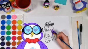 How to to Draw Peck The Penguin for Kids with Ryan's World!