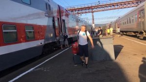 Поезд 083 Москва-Адлер// Приехали в Лазаревское