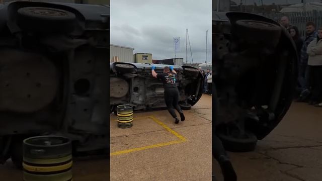 Сильнейшие люди #Strongman #CarFlip #Competition