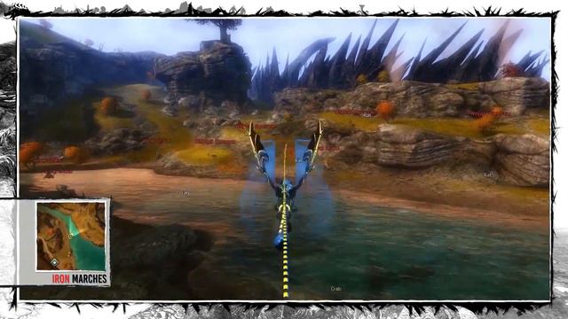 Guild Wars 2 - Iron Marches Map Completion with Custom Markers смотреть онлайн