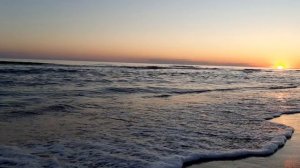 Морской Закат солнца в Джемете