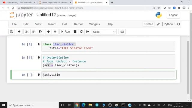 Session 24: Instructor-led Live Training on Python
