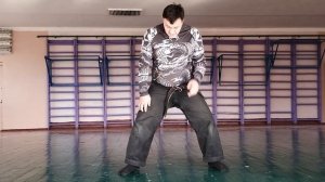 Примеры базовых движений и выполнения техники итимондзи с чувством Такаги Йосин рю, полный вариант