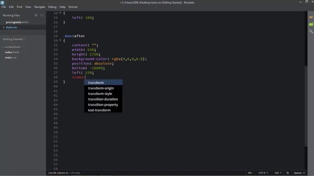 How to create Hover effect and transition-Html 5 & pure css 3 смотреть онлайн