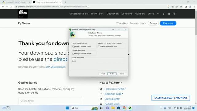 Pycharm Kurulumu Nasıl Yapılır? Python Nasıl İndirilir? Hızlı Kurulum смотреть онлайн