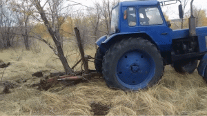 Самодельный крокодил на МТЗ-80