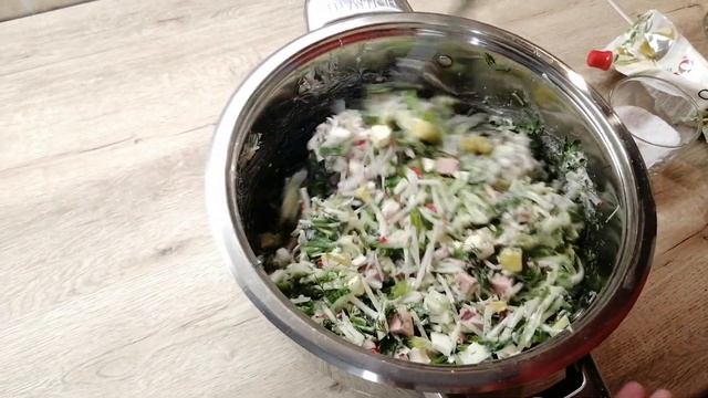 Окрошка на минералке | Как приготовить окрошку | ВКУСНОДЕЛ