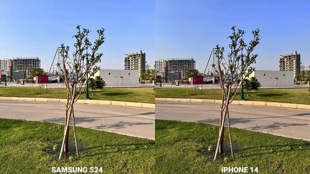 Samsung Galaxy S24 Vs iPhone 14 Camera Test Comparison смотреть онлайн