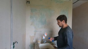 Как подготовить новый малярный меховой валик к работе. How toprepare a new fur paint roller for wor