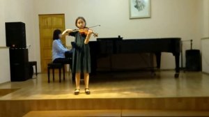 Колмагорова Дарья 9 лет. Менуэт Л.Боккерини (скрипка)