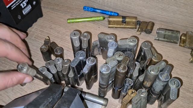 Методика вскрытия цилиндровых замков с английским профилем ключа