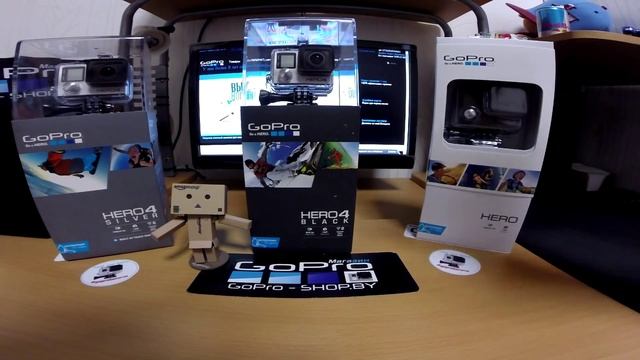 GoPro обзоры ► Сравнение камер GoPro Hero4 ◄ GoPro-Shop.by смотреть онлайн