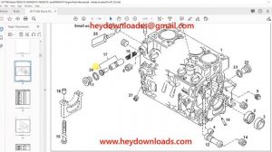 Deutz F3M2011F BF3M2011F F4M2011F & BF4M2011F Engine Parts Manual 917108