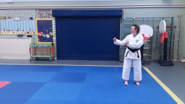 Yoi Dachi Gedan Yoko Geri смотреть онлайн