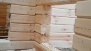 Сборка дома из бруса под усадку. Технология, особенности. Монтаж на деревянные нагеля. Моя Усадьба