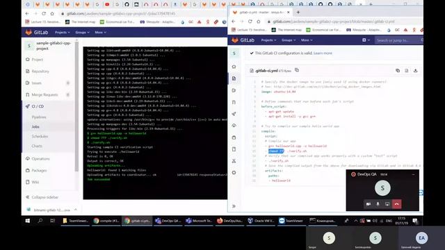 DevOps Lecture 05: Gitlab CI Assignment смотреть онлайн