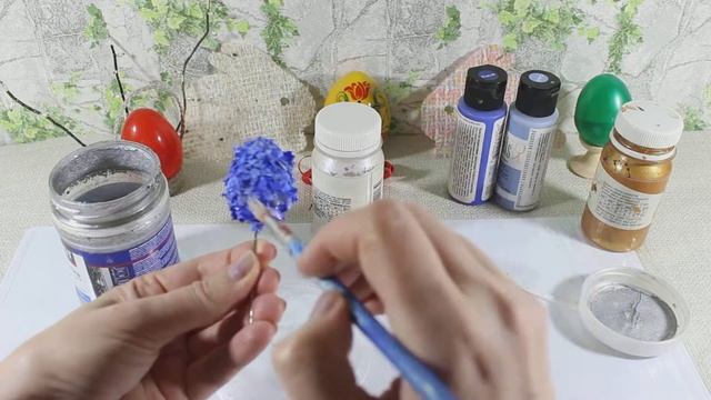 Пасхальное яйцо своими руками/ 2 варианта декора/Поделки и подарки своими руками смотреть онлайн
